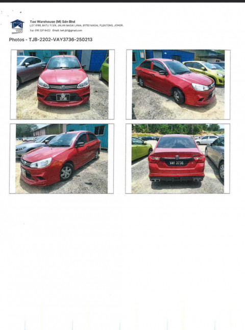 PROTON SAGA 1.3L CVT