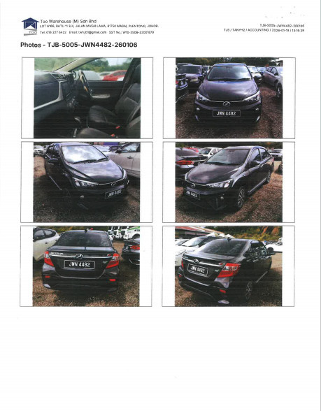 PERODUA BEZZA 1300 AV (A)