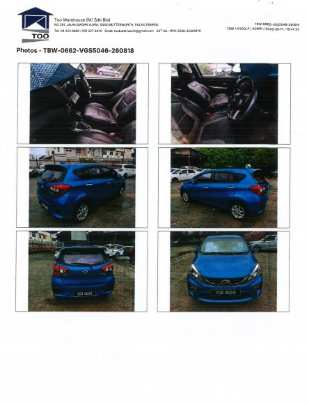 PERODUA MYVI - 1300 X (AUTO)