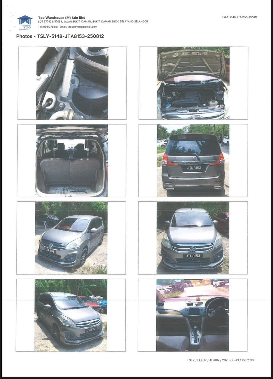 PROTON ERTIGA 1.4L (A)